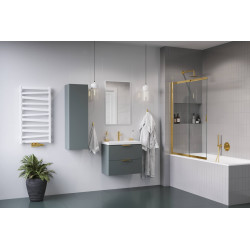 Volaro zestaw maskujący do zaworów grzejnikowych, złoty połysk