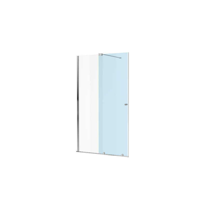 Ortigo walk-in drzwi prysznicowe przesuwne 120 cm element drzwi 1/2, powłoka Clean Control