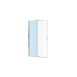 Ortigo walk-in drzwi prysznicowe  przesuwne 140 cm element stały 2/2, powłoka Clean Control