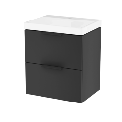 Blanko szafka podumywalkowa 49 cm, czarny soft