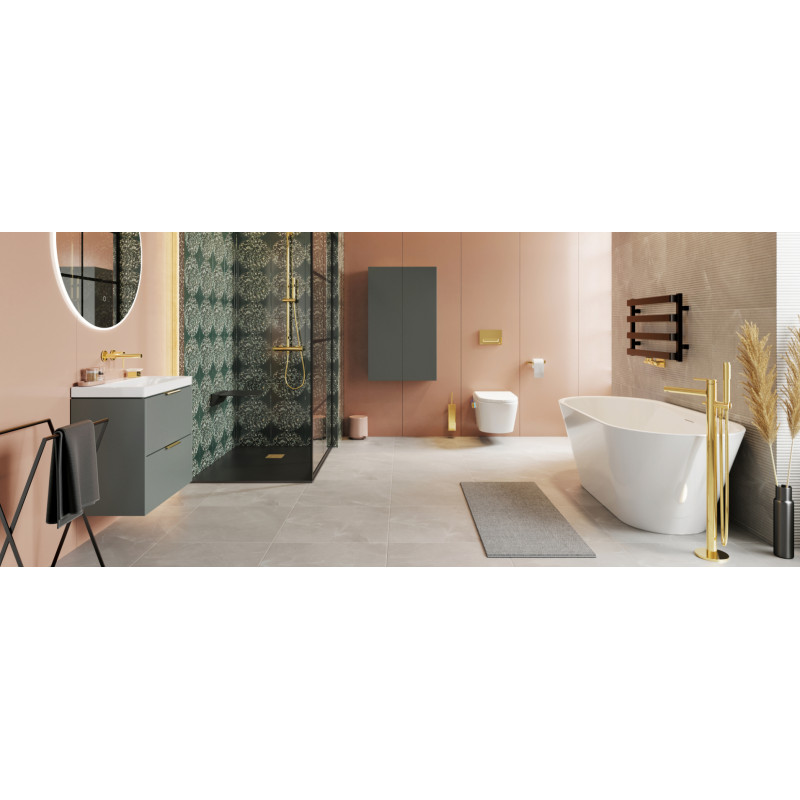 Blanko szafka podumywalkowa 64 cm,  szałwiowy mat