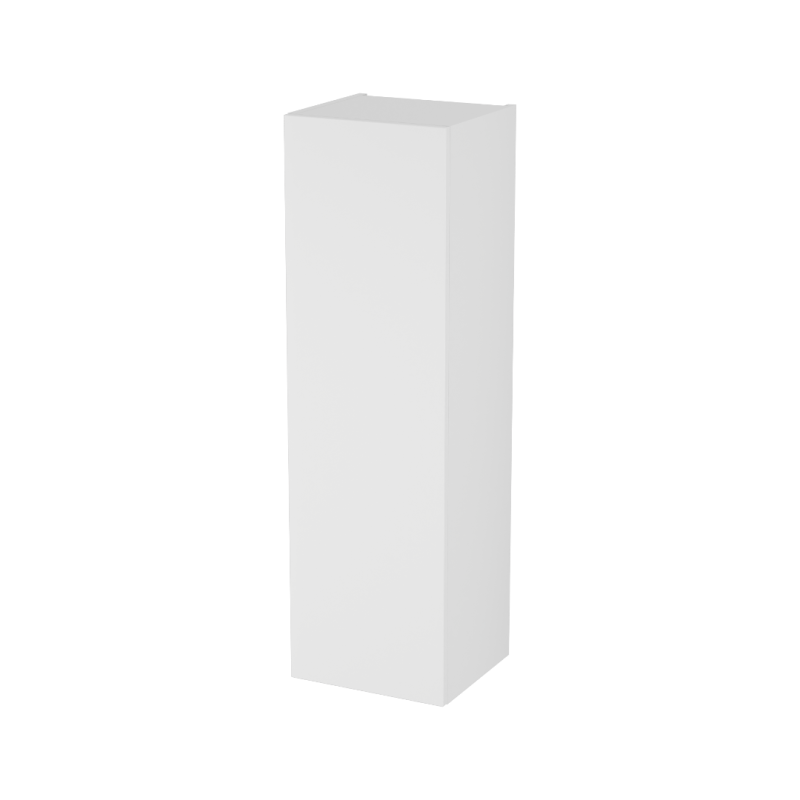 Blanko szafka wisząca boczna 110 cm,  biały połysk