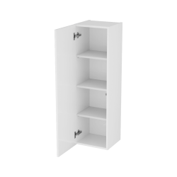 Blanko szafka wisząca boczna 110 cm,  biały połysk