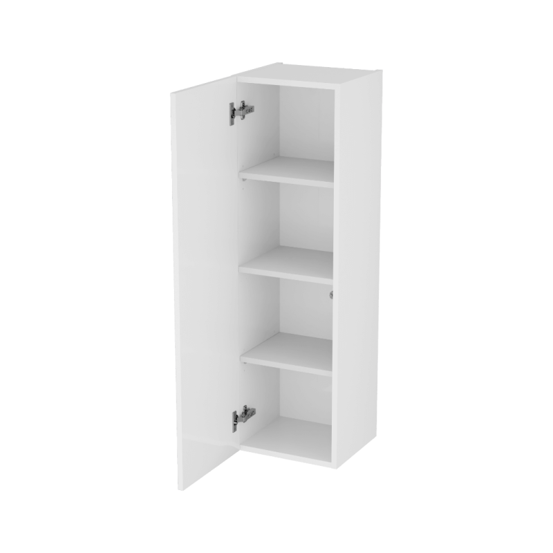 Blanko szafka wisząca boczna 110 cm,  biały połysk