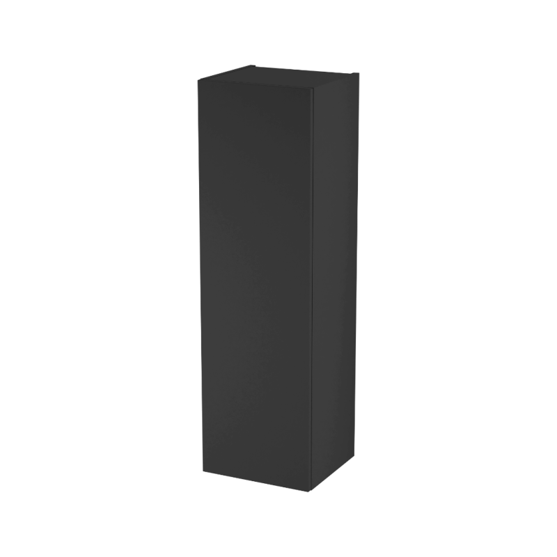 Blanko szafka wisząca boczna 110 cm, czarny soft