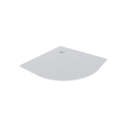 Arda brodzik półokrągły 90x90 cm  kompozytowy, biały