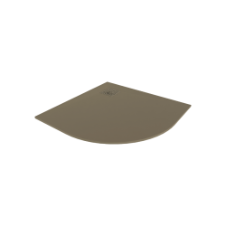 Arda brodzik półokrągły 90x90 cm  kompozytowy, cappucino