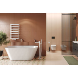 Holi 2.0 wanna owalna 170x76 cm wolnostojąca, biały połysk