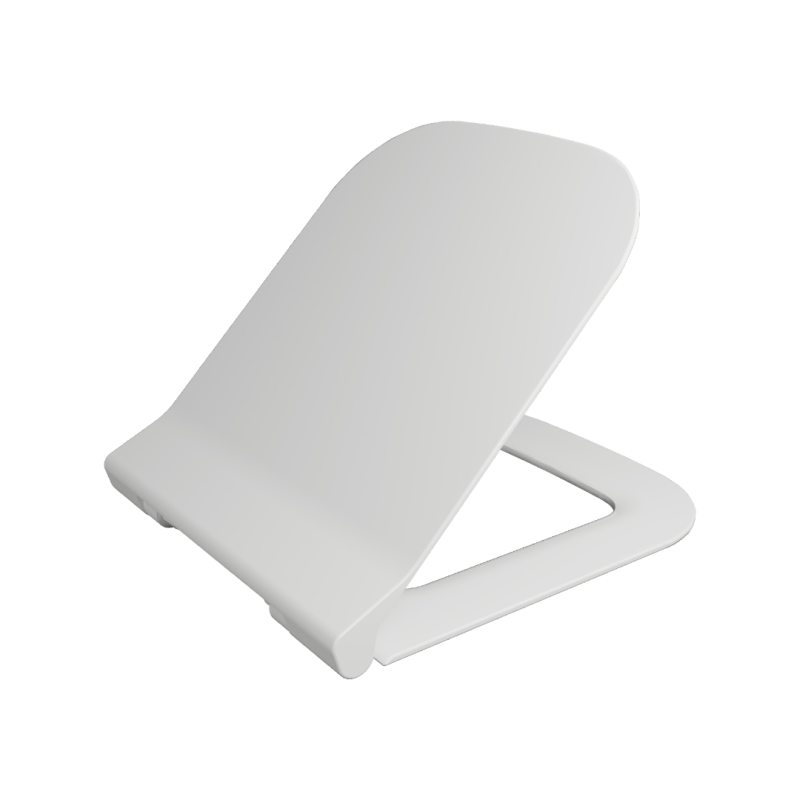 Doto S 49 D deska sedesowa  wolnoopadająca slim, biały połysk