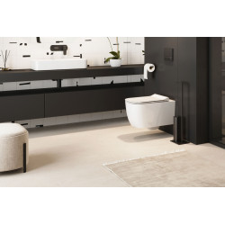 Doto S 49 D deska sedesowa  wolnoopadająca slim, biały połysk