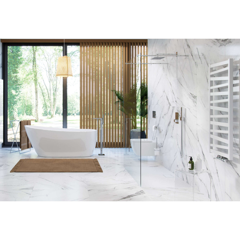 Vidoq walk-in ścianka prysznicowa prosta 120x200 cm, powłoka Clean Control, chrom