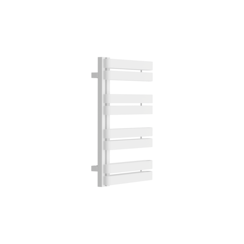 Meteor Side grzejnik łazienkowy asymetryczny 72x50 cm, biały soft