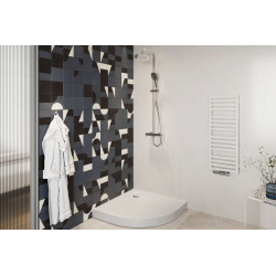 Horos grzejnik łazienkowy 96x35 cm, biały soft