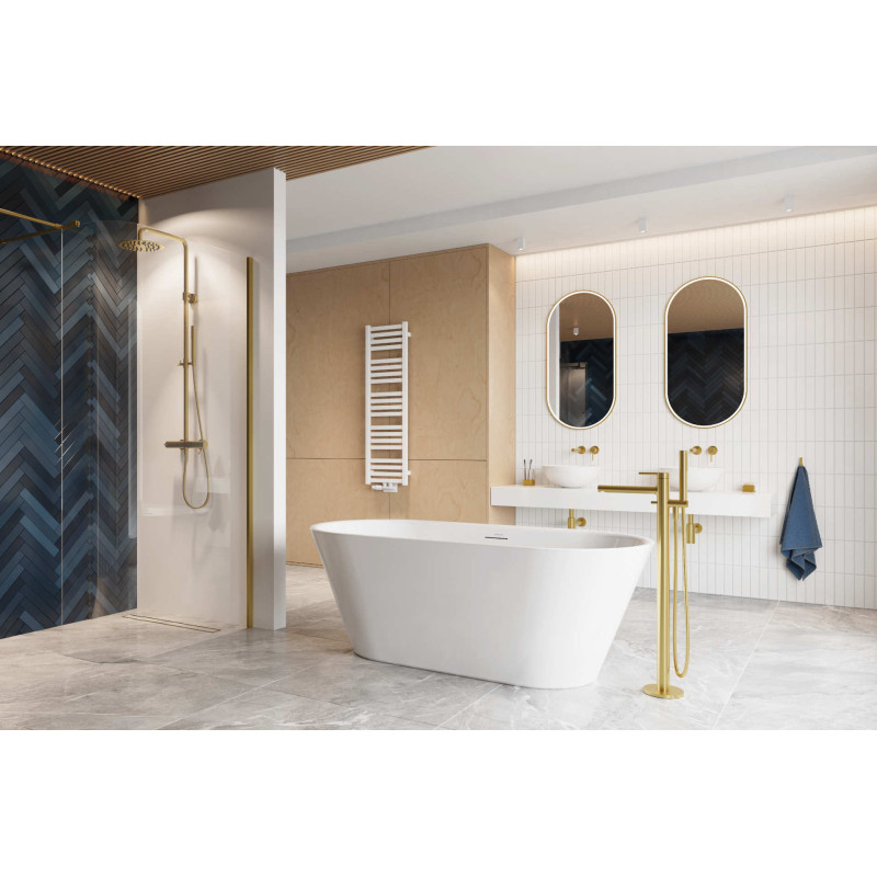 Excellent Horos grzejnik łazienkowy 121x35 cm  biały soft