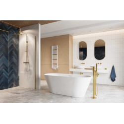 Excellent Horos grzejnik łazienkowy 146x35 cm  biały soft