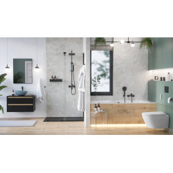 Excellent Glad bateria prysznicowa  czarny soft