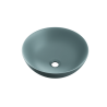 Luqa umywalka nablatowa 40 cm okrągła, mint blue mat