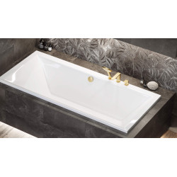 Excellent Clever 2.0 bateria wannowa 3 otworowa  czarny soft