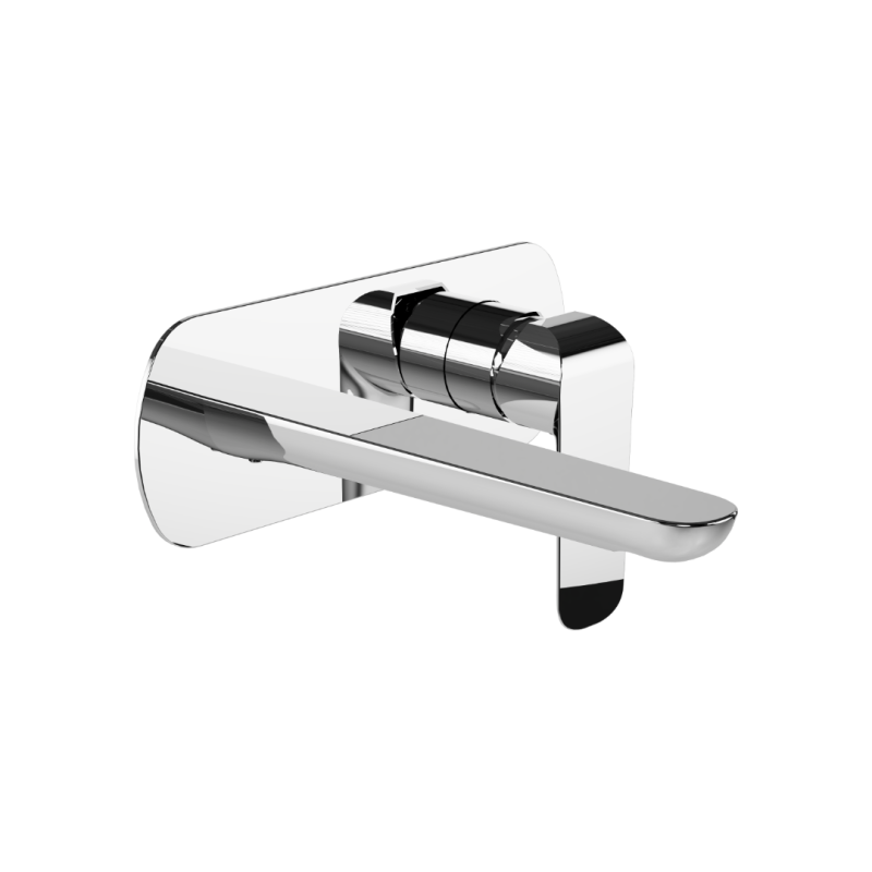 Clever 2.0 bateria umywalkowa podtynkowa komplet, chrom