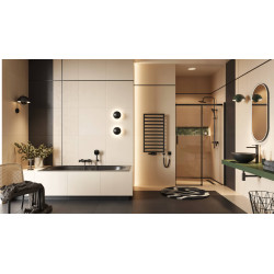 Clever 2.0 bateria wannowo-prysznicowa, czarny soft