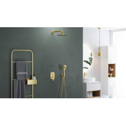 Clever 2.0 bateria prysznicowo-wannowa podtynkowa, 2 funkcyjna, chrom