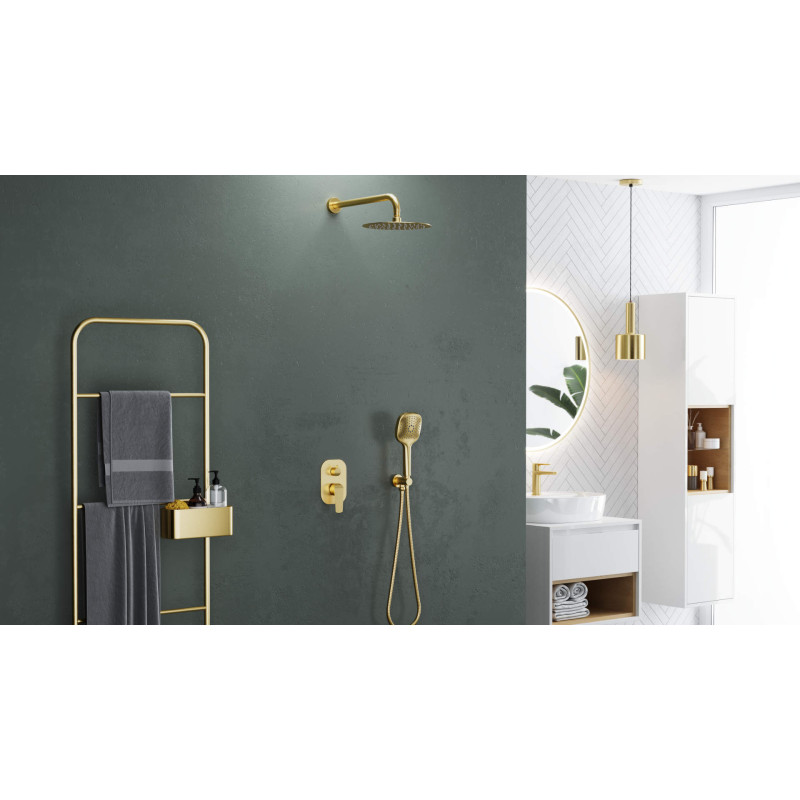 Clever 2.0 bateria prysznicowo-wannowa podtynkowa, 2 funkcyjna, chrom