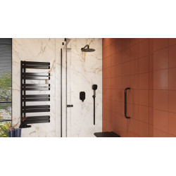 Clever 2.0 bateria prysznicowo-wannowa podtynkowa, czarny soft