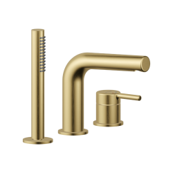 Excellent PI bateria wannowa 3 otworowa  złoty szczotkowany