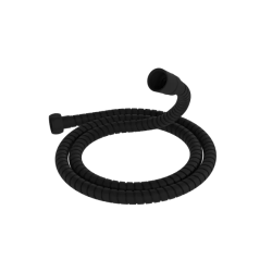 Wąż prysznicowy regular 150 cm, czarny mat