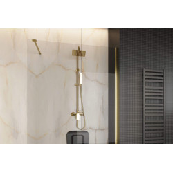 Wąż prysznicowy regular 150 cm, złoty połysk