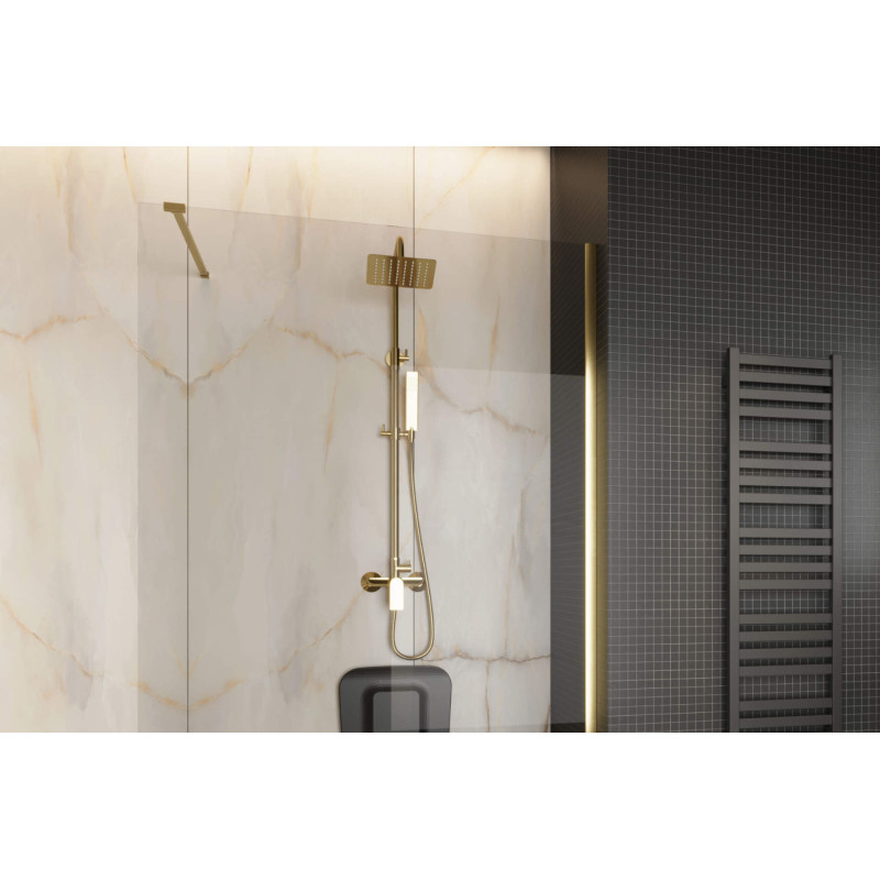 Wąż prysznicowy regular 150 cm, złoty połysk