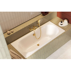 Wąż prysznicowy regular 150 cm, złoty szczotkowany