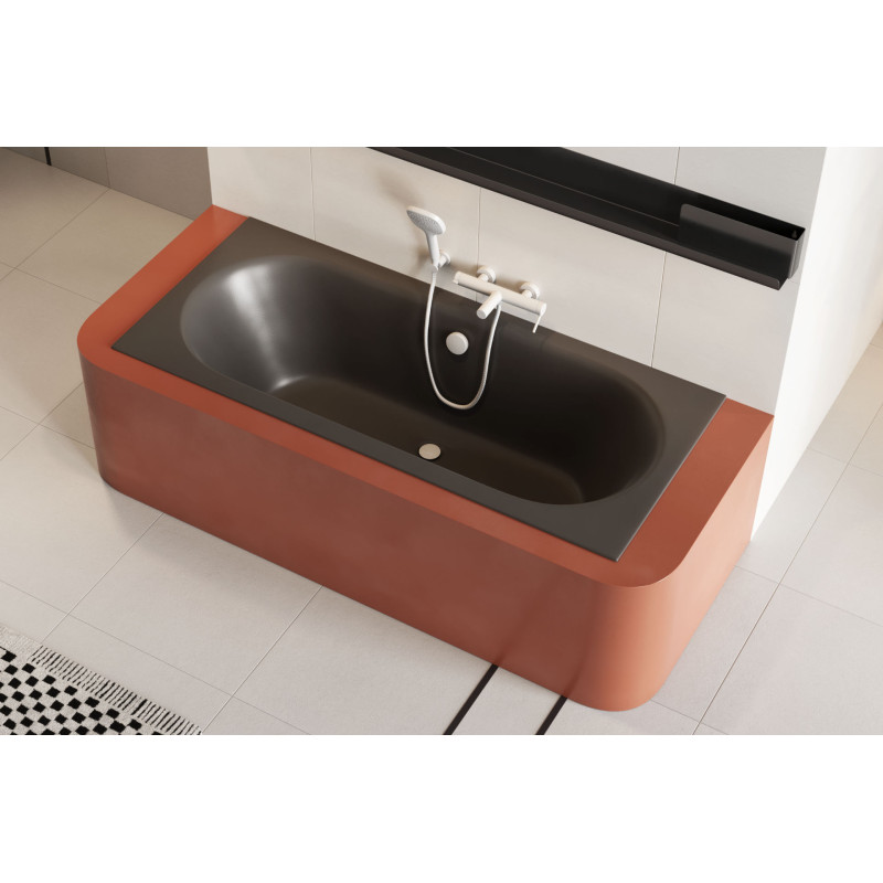 Wąż prysznicowy regular 150 cm, biały mat