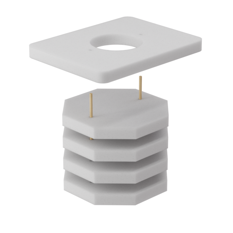 Excellent Lavano opcjonalny zestaw montażowy do brodzików nan