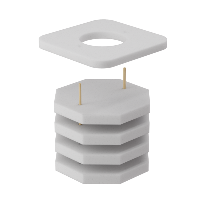 Excellent Arda opcjonalny zestaw montażowy do brodzików nan