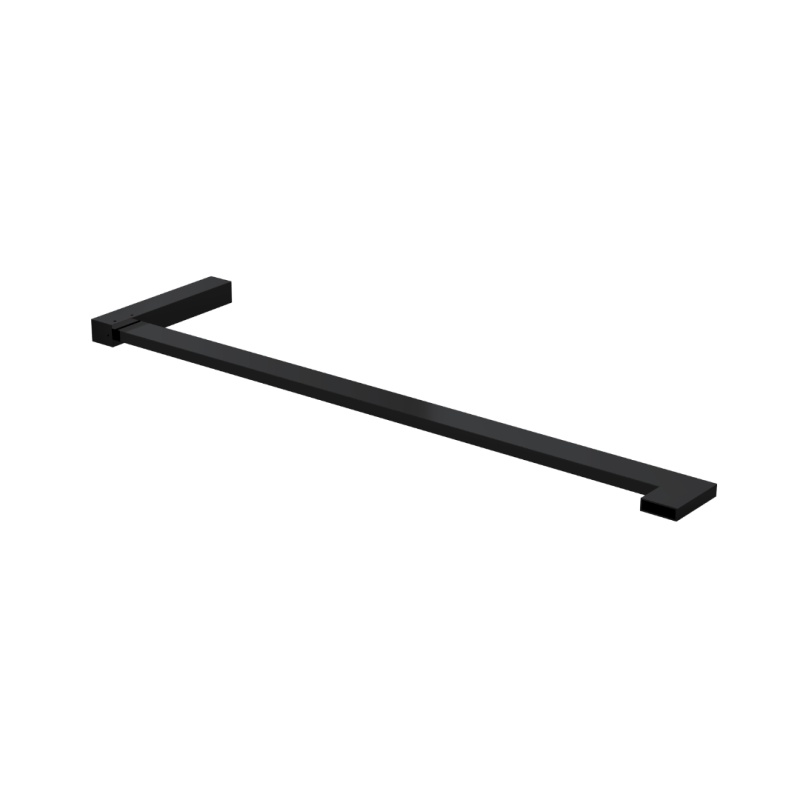 Ortigo wspornik kątowy "L", dla rozmiarów kabiny 100-140cm, czarny mat