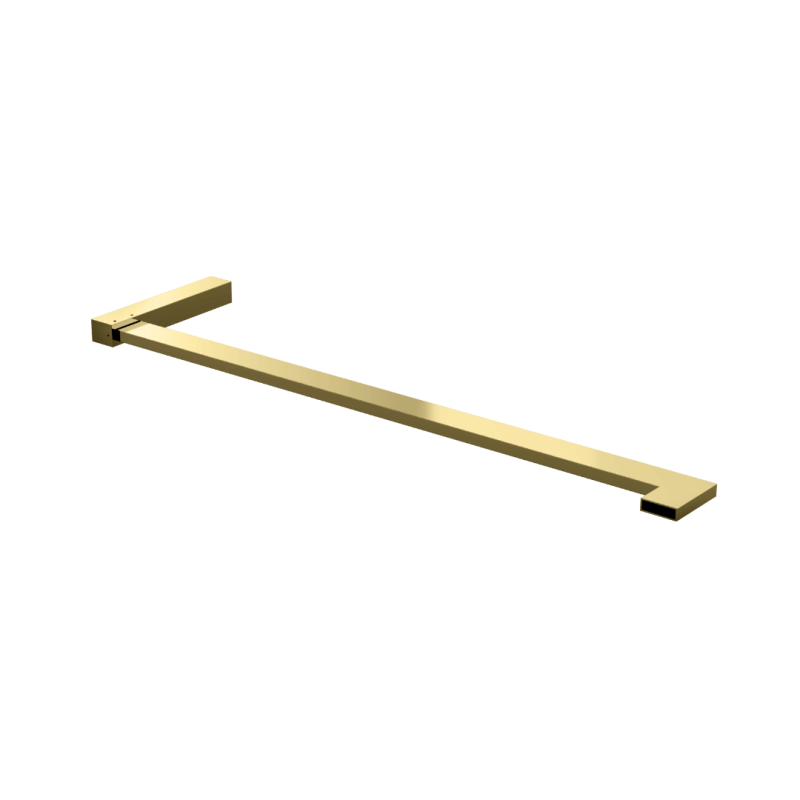 Ortigo wspornik kątowy "L", dla rozmiarów kabiny 100-140cm, złoty połysk