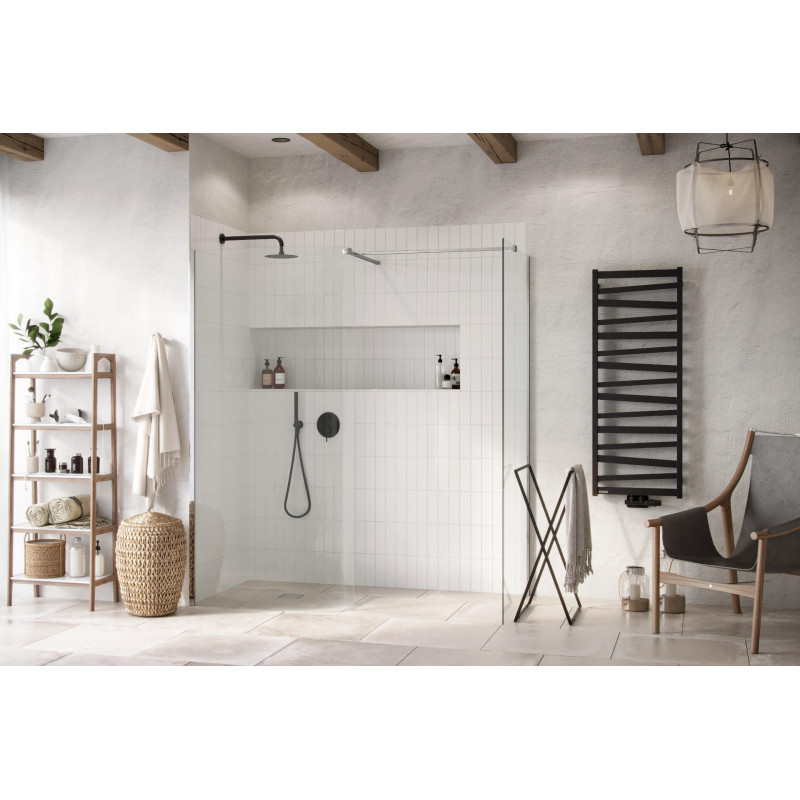 Vidoq łącznik wsporników ścianek kabiny walk-in, chrom