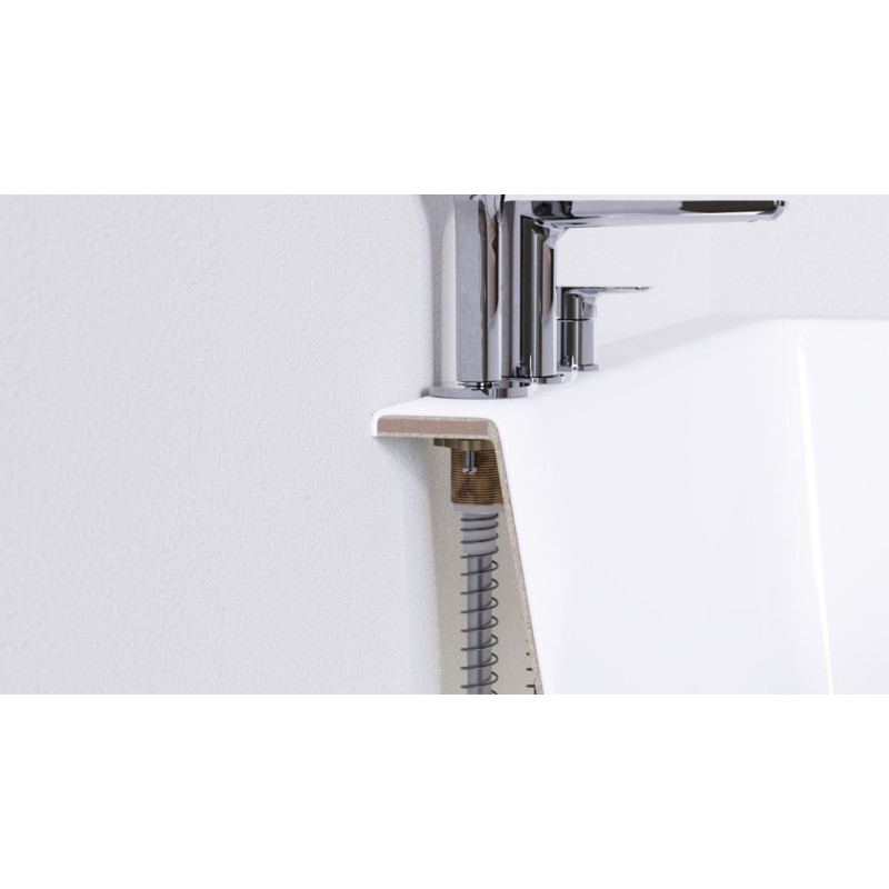 Excellent Dry Box zestaw wannowy okrągły  biały mat