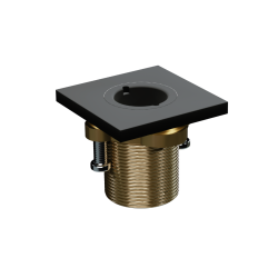 Dry Box zestaw wannowy kwadratowy,  czarny mat