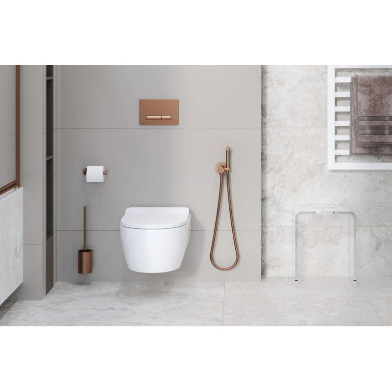 Excellent Wąż prysznicowy regular 150 cm  miedziany szczotkowany