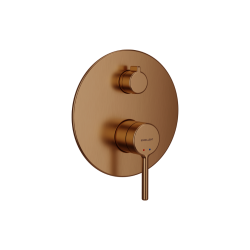 PI bateria prysznicowo-wannowa podtynkowa 2 funkcyjna, miedziany szczotkowany