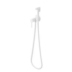 PI bateria bidetowa bidetta ze słuchawką prysznicową, biały mat