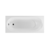 Oceana Slim Mono wanna prostokątna 170X70 cm biały połysk
