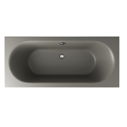 Elegancka Wanna Oceana Slim 160x75 cm w Szarym Macie - Stylowy Minimalizm w Twojej Łazience