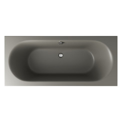 Stylowa wanna prostokątna Oceana Slim 180x80 cm w eleganckim szarym macie