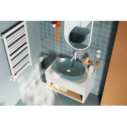 Conti grzejnik łazienkowy 89x50 cm, biały mat