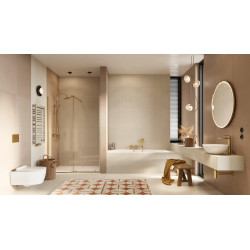 Conti grzejnik łazienkowy 143x50 cm, cappuccino