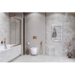 Brego grzejnik łazienkowy 91x50 cm, biały mat