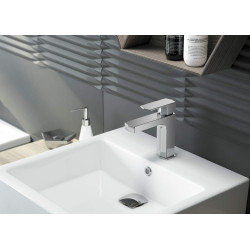 Chromowana bateria umywalkowa Mix&Flow - nowoczesny design i wydajność!